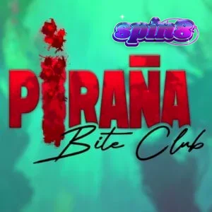 Captura de tela do jogo Piranha Bite Club mostrando os rolos e o Swimmer Reel