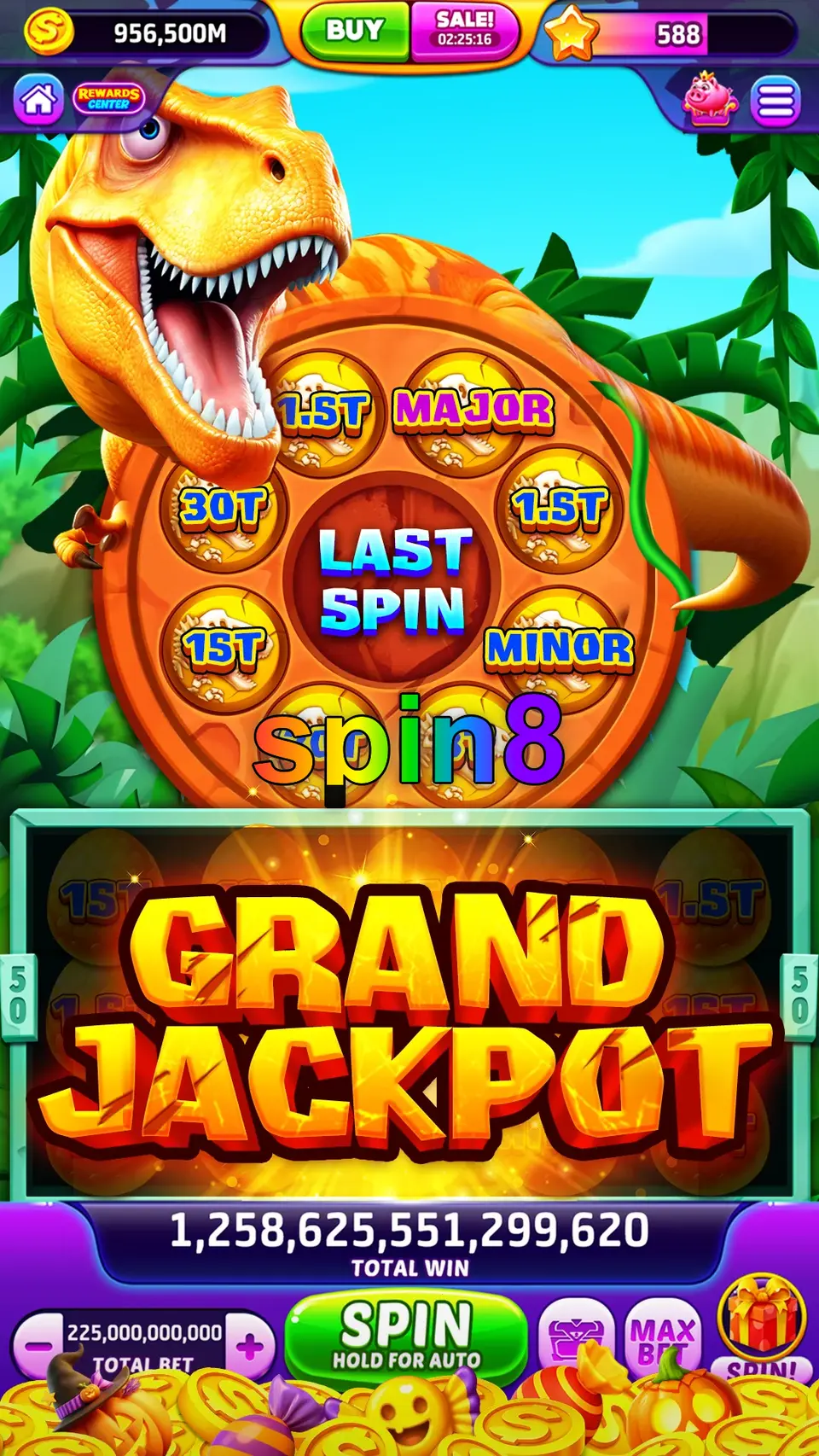 spin8 Login